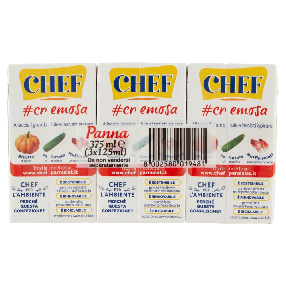 Chef Panna, 3x125 ml